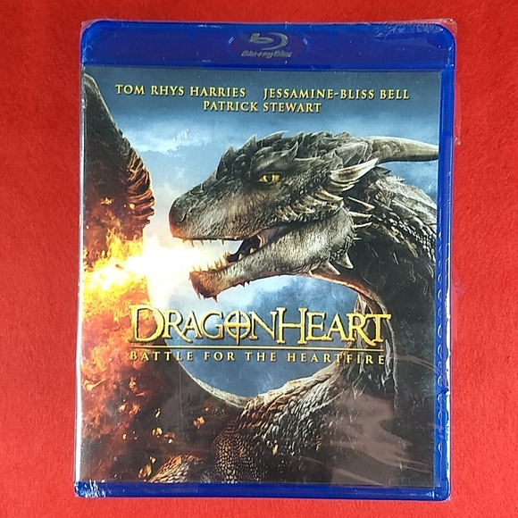 Dragon Heart: Battle for the Heartfire Blu Ray, Factory Sealed, Patrick Stewart - Picture 9 of 9